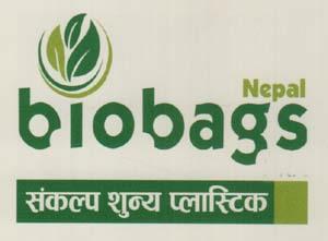 BIO BAGS NEPAL (and logo) trademark logo