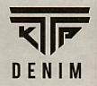 KTP DENIM (and logo) trademark logo
