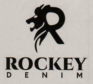 ROCKEY DENIM (and logo) trademark logo