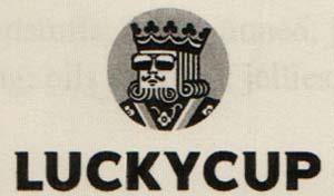 LUCKYCUP (and logo) trademark logo