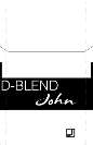 D-BLEND JOHN (and logo) trademark logo