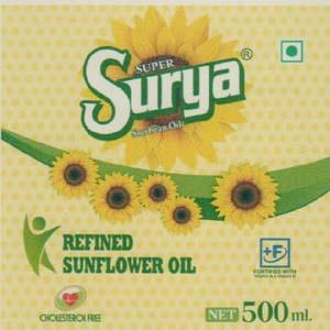 SUPER SURYA (and logo) trademark logo