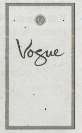 VOGUE (and logo) trademark logo
