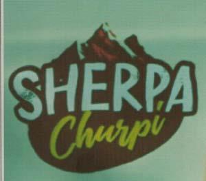 SHERPA CHURPI (and logo) trademark logo