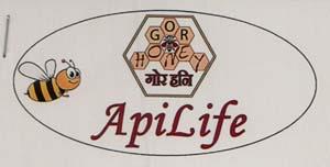 GOR HONEY APILIFE (and logo) trademark logo
