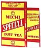 MECHI SPECIAL DUST TEA (and logo) trademark logo