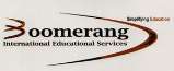 BOOMERANG INTERNATIONAL EDUCATIONAL SERVICES PVT.LTD. (and logo) trademark logo