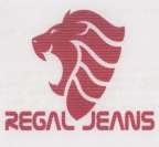 REGAL JEANS WITH DEVICE (and logo) trademark logo