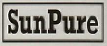 SUNPURE (and logo) trademark logo