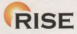 RISE (and logo) trademark logo