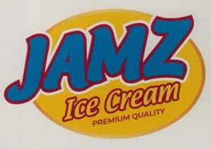 JAMZ ICE CREAM (and logo) trademark logo