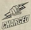 CHARGED (and logo) trademark logo