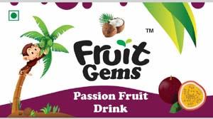FRUIT GEMS (and logo) trademark logo