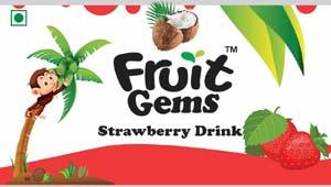 FRUIT GEMS (and logo) trademark logo