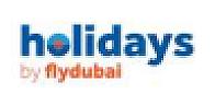 HOLIDAYS BY FLYDUBAI (and logo) trademark logo