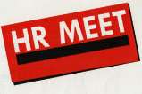 HR MEET (and logo) trademark logo