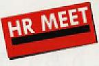 HR MEET (and logo) trademark logo