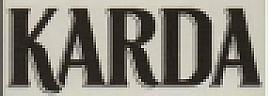 KARDA (and logo) trademark logo