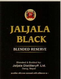 JALJALA BLACK (and logo) trademark logo