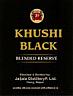 KHUSHI BLACK (and logo) trademark logo