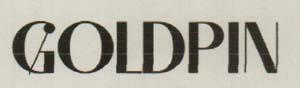 GOLDPIN (and logo) trademark logo