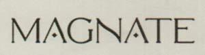 MAGNATE (and logo) trademark logo