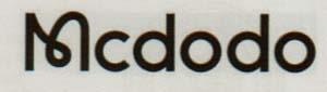Mcdodo (and logo) trademark logo