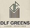 DLF GREENS (and logo) trademark logo