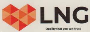 LNG (and logo) trademark logo