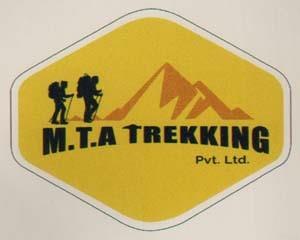 M.T.A TREKKING (and logo) trademark logo