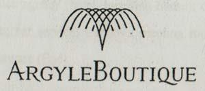 ARGYLEBOUTIQUE (and logo) trademark logo