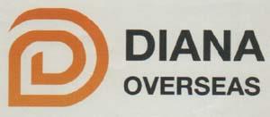 DIANA OVERSEAS (and logo) trademark logo