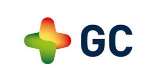 GC WITH COLOUR DEVICE (and logo) trademark logo