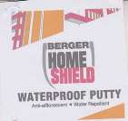 WATERPROOF PUTTY ANTI EFFLORESCENT WATER REPELLENT (and logo) trademark logo