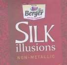 SILK ILLUSION NON-METALLIC (and logo) trademark logo