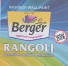 RANGOLI PREMIUM ACRYLIC EMULSION (and logo) trademark logo