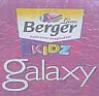 BERGER KIDZ GALAXY (and logo) trademark logo