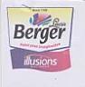 LEWIS BERGER ILLUSIONS WALL FASHION (and logo) trademark logo
