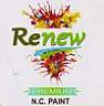RENEW N.C PAINT (and logo) trademark logo