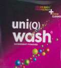 UNI(Q) WASH (and logo) trademark logo