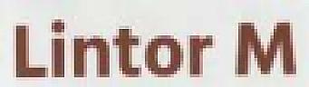 LINTOR M (and logo) trademark logo