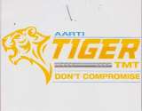 AARTI TIGER TMT (and logo) trademark logo