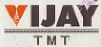 VIJAY TMT (and logo) trademark logo