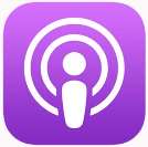 APPLE PODCASTS ICON (and logo) trademark logo