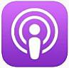 APPLE PODCASTS ICON (and logo) trademark logo