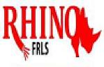 RHINO FRLS (and logo) trademark logo