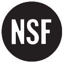 NSF IN CIRCLE DESIGN (and logo) trademark logo