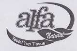 ALPHA TISSUES (and logo) trademark logo