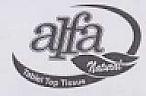 ALPHA TISSUES (and logo) trademark logo