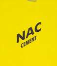 NAC CEMENT (and logo) trademark logo